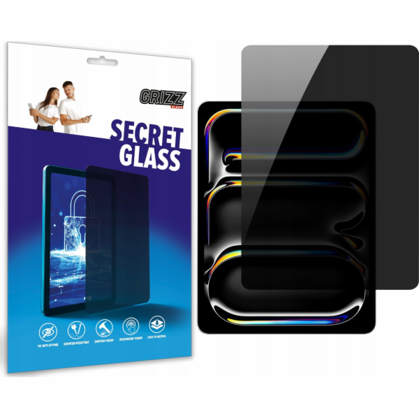 GrizzGlass Ochranné sklo Filter SecretGlass pro Apple iPa...