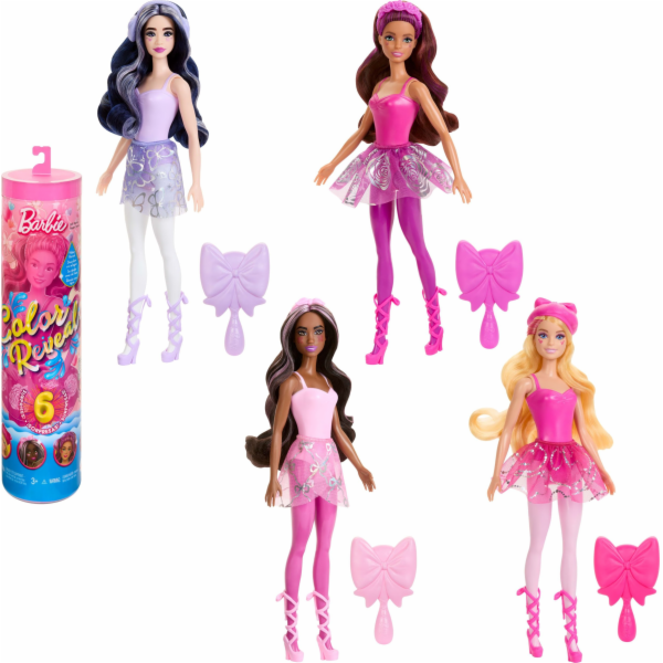 Mattel Panenka Barbie Color Reveal Ballerina Series (HRK17)