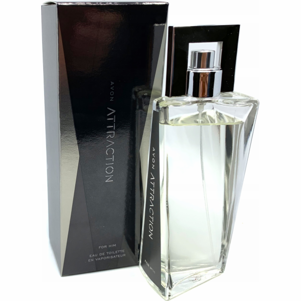 Alkotest AVON Attraction EDT sprej na dechový test 75ml