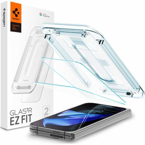 Spigen Spigen Glass tR EZ Fit (balení 2 kusů), průhledné ...