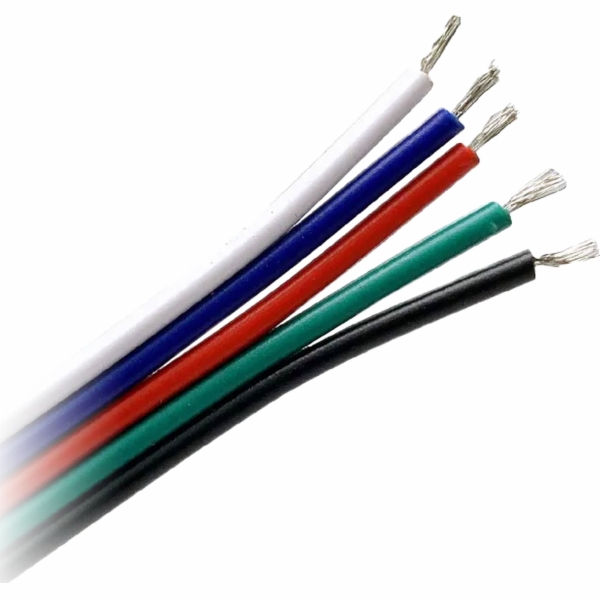 Orno Kabel RGBW LED pásku, 5x0,35 mm2, 25 m
