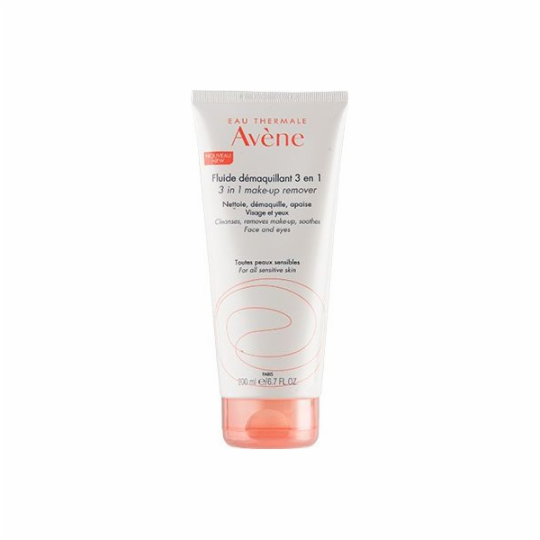 Avene Sensitive Skin 3v1 odličovač obličeje 200ml