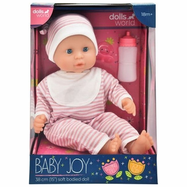 Dolls World PANENKA BABY JOY OD DOLLS WORLD 38 CM - PRUHO...