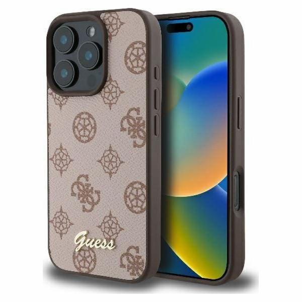 Guess Guess GUHMP16XPGPYSW pevný kryt pro iPhone 16 Pro M...
