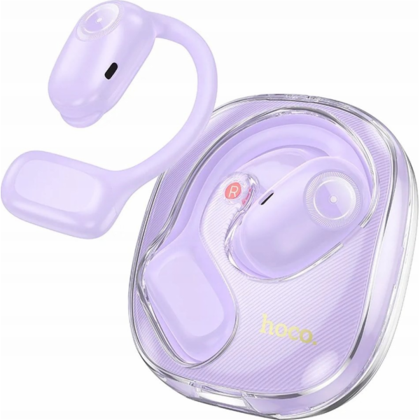 Hoco Bezdrátová sluchátka HOCO Bluetooth TWS EA3 fialová