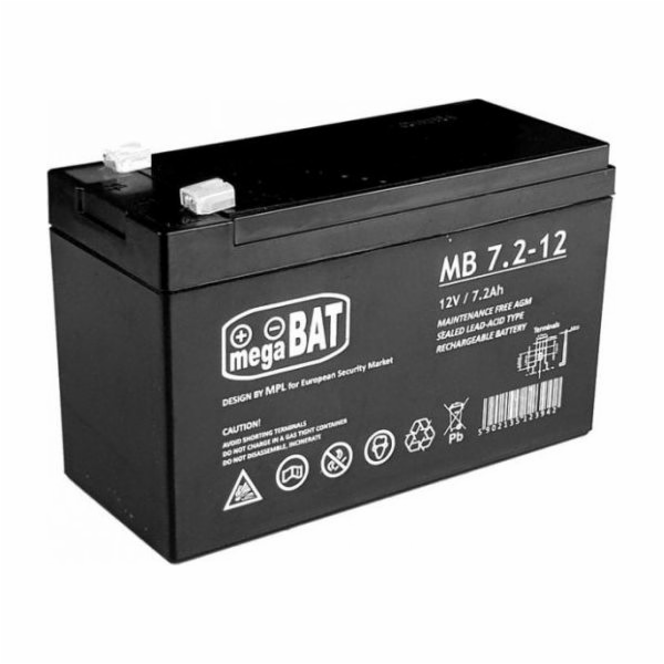 Lean Sport Autobaterie Gel pro 12V 7,2AH