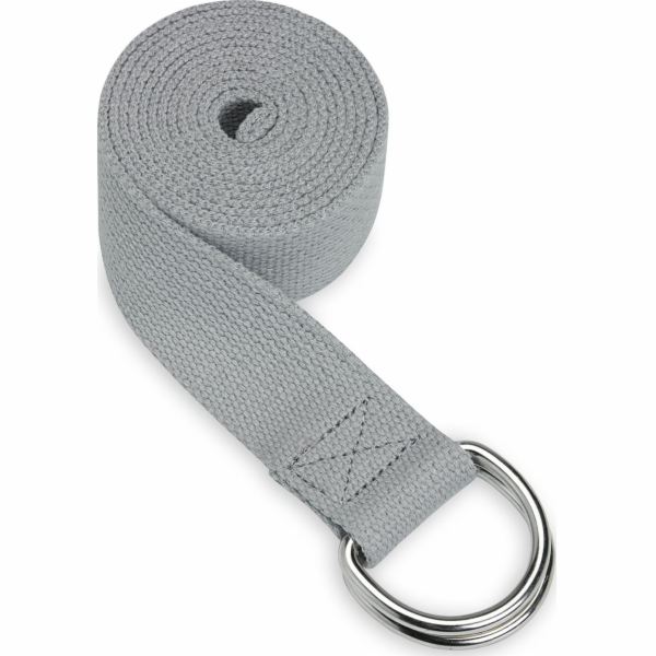 Gaiam Popruh na jógu šedý (61378)