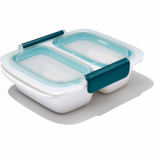 Oxo Svačinový box s přihrádkou 2 x 0,24 l - Good Grips / OXO