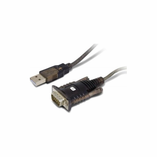 Techly USB 9pinový - DB-9, 1,5m, černý (IDATA-USB2-SER-1)