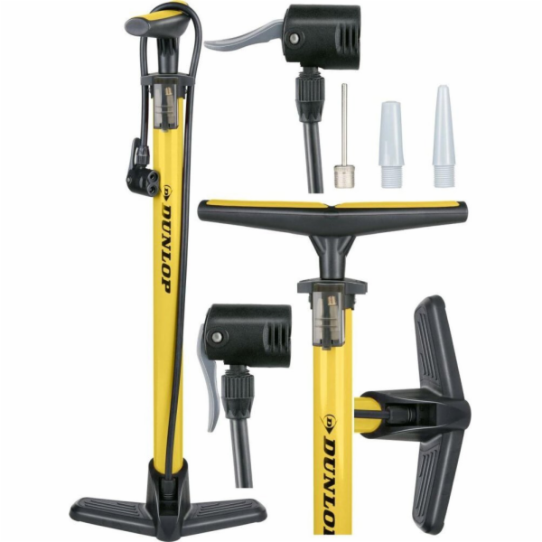 Dunlop Dunlop 174psi (12bar) dílenská a cyklistická pumpa...