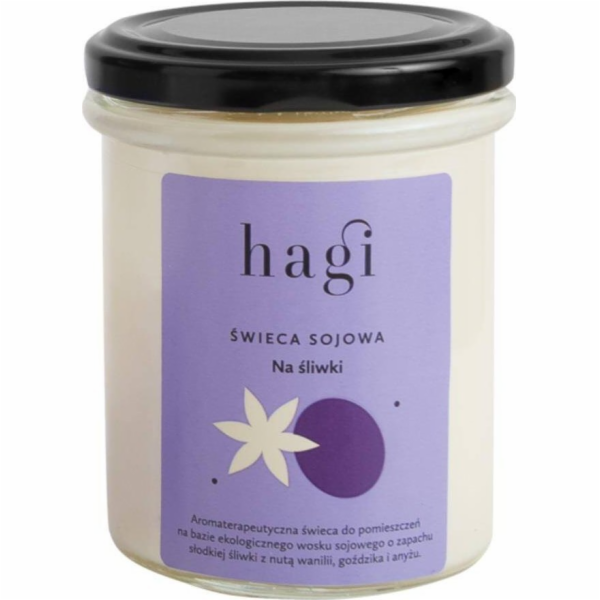 Hagi HAGI Sójová svíčka pro švestky 215ml