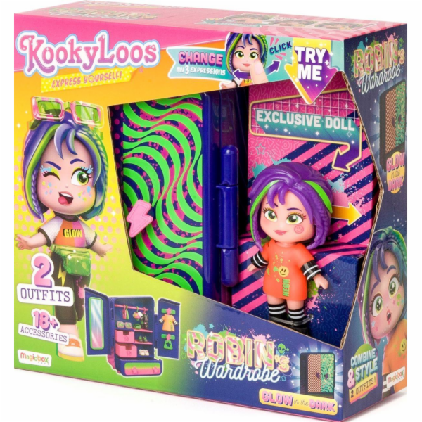 Magic Box ROBIN'S KOOKYLOOS ŠATNÍ KAROBÍLKA Magická krabička