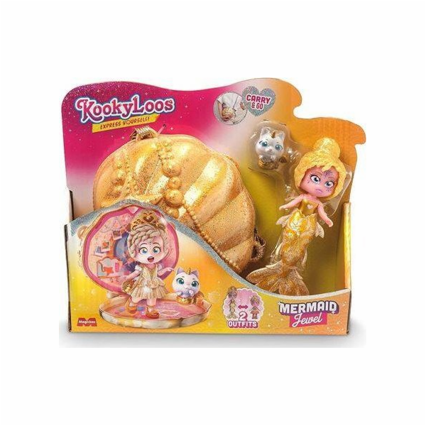 Magic Box KOOKYLOOS Kooky Mermaid Syrena Jewel panenka fi...
