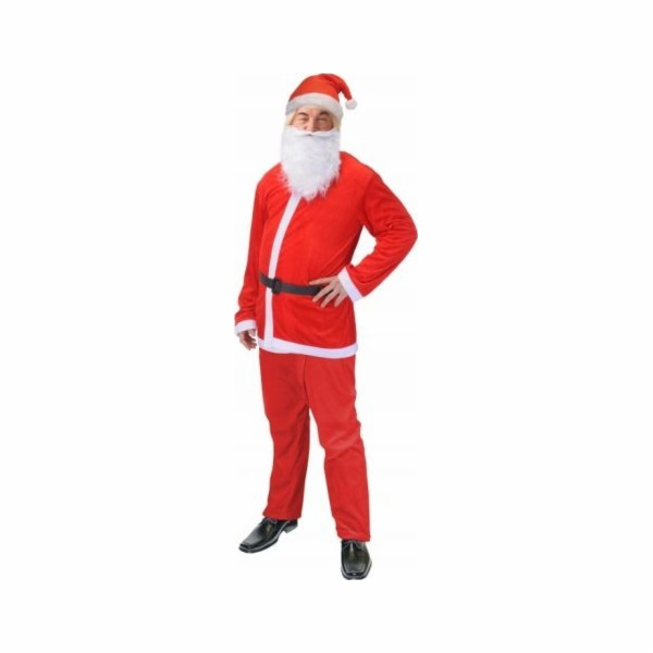 Koopman Kostým Santa Clause kompletní 5dílný
