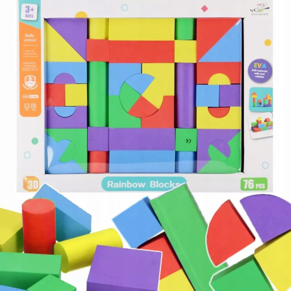 Mega Creative PIAN BLOCKS 76EL 41X31X9 MC WB 12/24