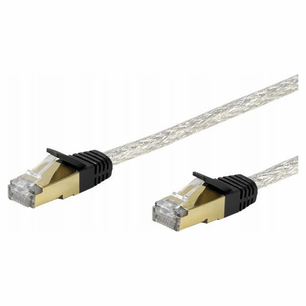 Vivanco Vivanco CAT 6e síťový kabel, 2,0 m, průhledný síť...
