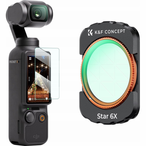 Kf Filtr Lens Magnetic Star Filter Star Star 6x pro DJI O...