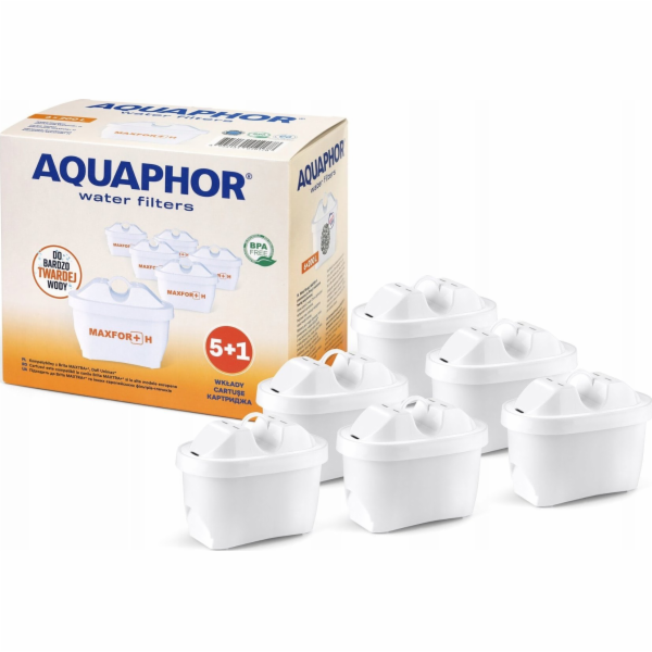 Aquaphor Filtrační patrona Maxfor+ H 6 ks.