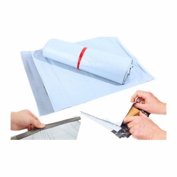 LeanToys Fóliové obálky Courier, balení fólií, 100 kusů, ...