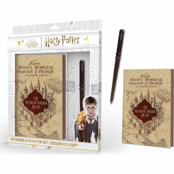 Pyramid Pyramida Harry Potter Sada Poznámkový blok A5 Pre...