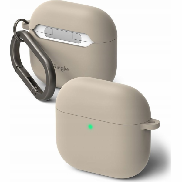 Ringke Silikonový kryt Ringke pro Apple AirPods 4, kamenný
