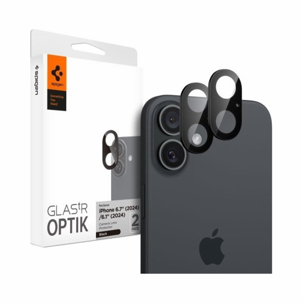 Spigen Spigen Optik GLAS.TR Camera Protector 2-Pack - Och...