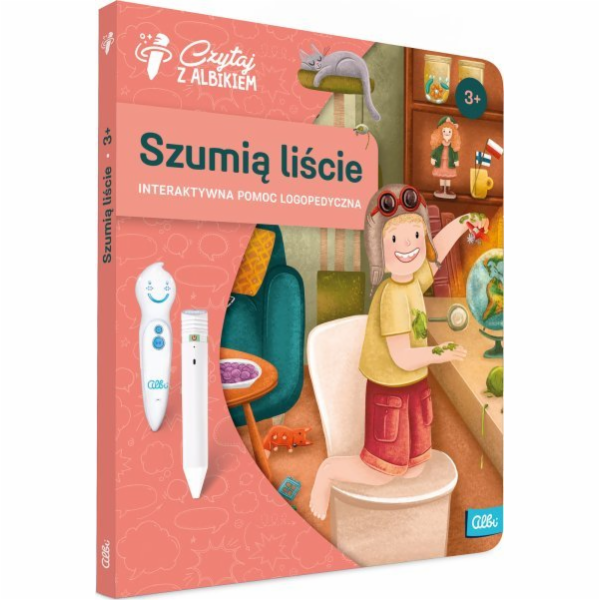Albi čte s Albikem - kniha Šustící listí. Interaktivní lo...