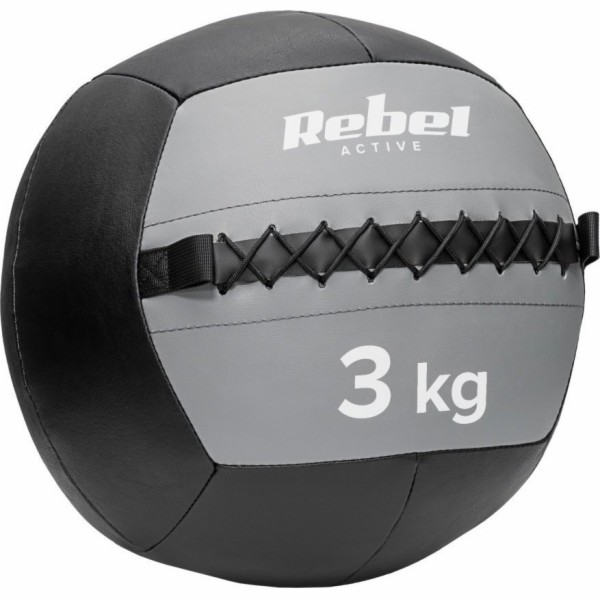 Rebel medicinbal na cvičení 3 kg REBEL ACTIVE