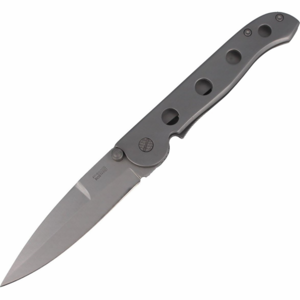 Everets Solingen Nůž M16 Type Gray Aluminum Satin