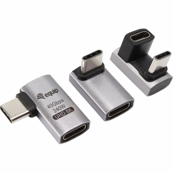 Equip Equip 133478 USB C adaptér/kabelový adaptér Černá, ...
