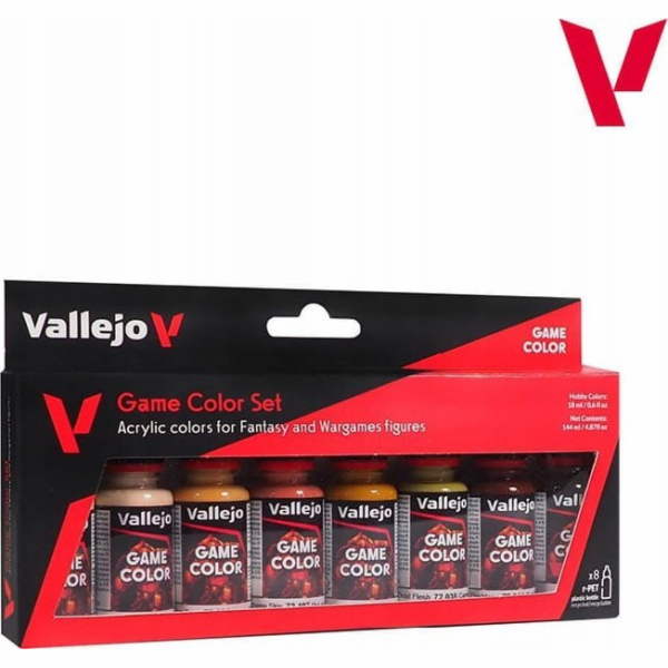 Vallejo Vallejo: 72.187 - Sada barev Game Color - Tón ple...
