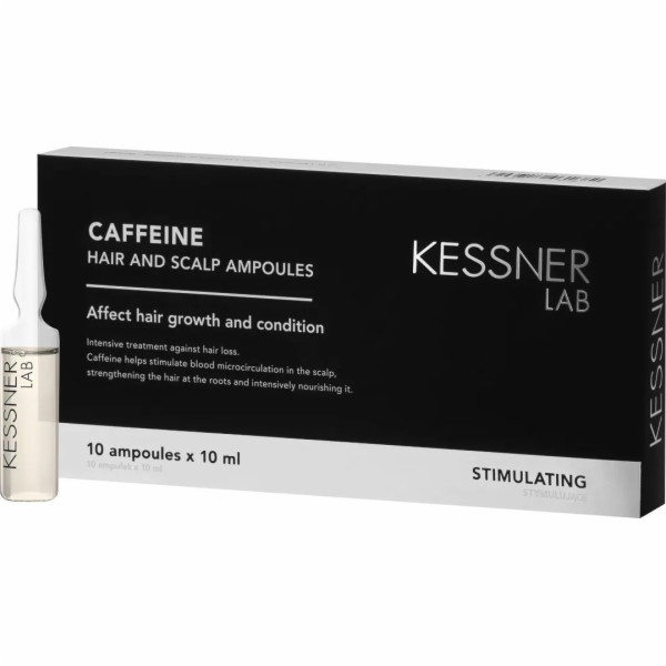 Activeshop KESSNER LAB Kofeinové ampule pro pokožku hlavy...