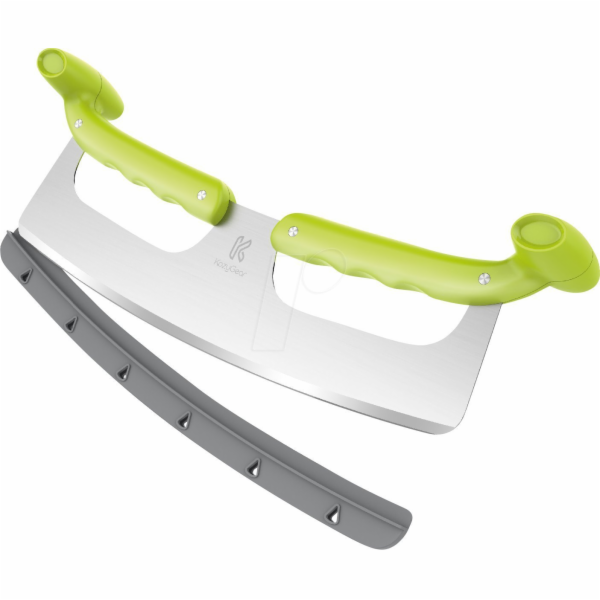 Kozygear KozyGear Pizzaschneider Mezzaluna s doppel.Schut...