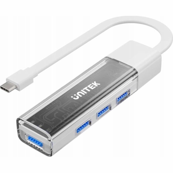 Unitek USB HUB Unitek obousměrný hub USB C/USB A 5Gbps, 4...