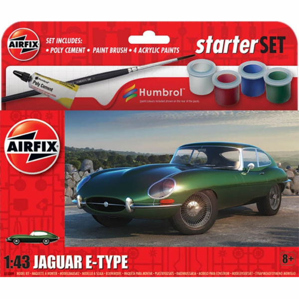 Airfix Startovací sada Airfix - Jaguar E-Type