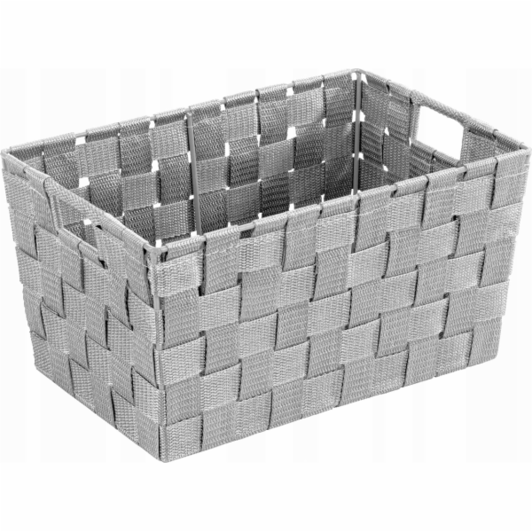 Wenko Basket ADRIA GREY - úložný koš, velikost S, WENKO
