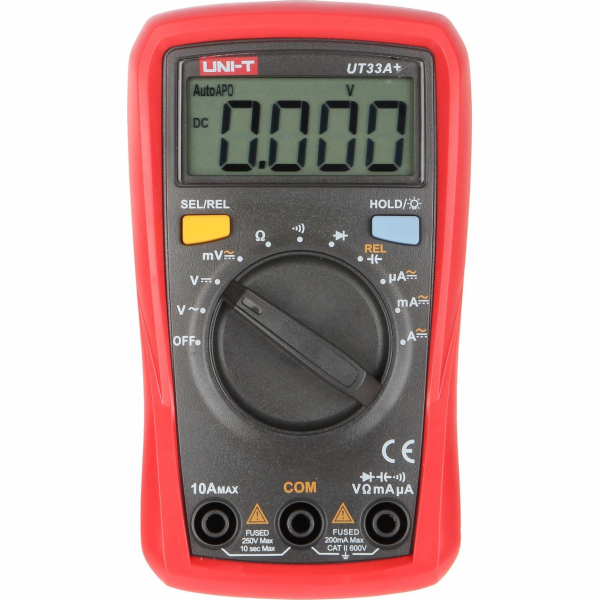 Unit Jednotka UNIVERSAL METER UT-33A+ UNI-T
