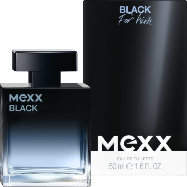 Coty MEXX toaletní voda černá pro muže 50 ml
