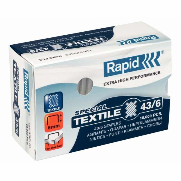Rapid Sponky Strong 43/6, 5000 kusů (24872200)