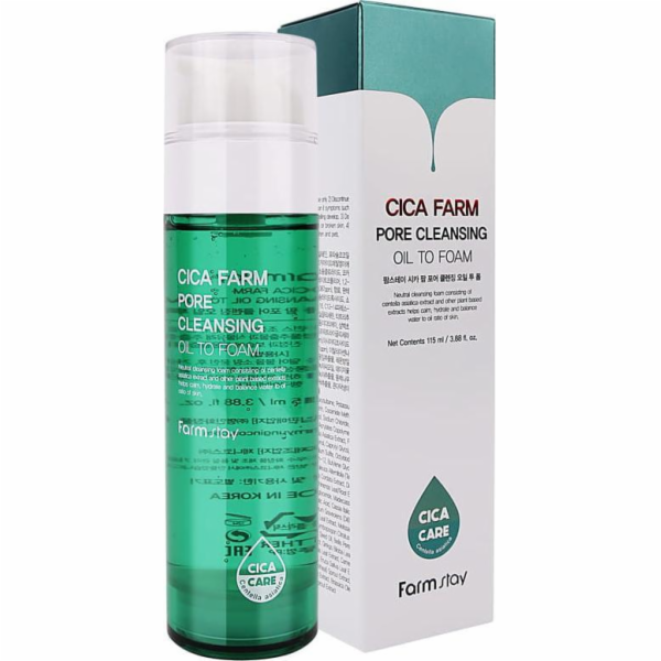 Farmstay FARMSTAY CICA Čisticí olej na póry do pěny, 115 ml