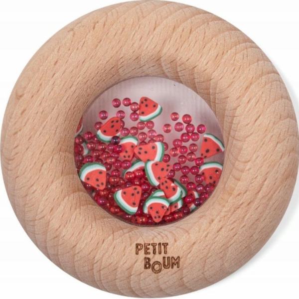 Petit Boum Petit Boum, smyslové chrastítko, VODNÍ MELOUN