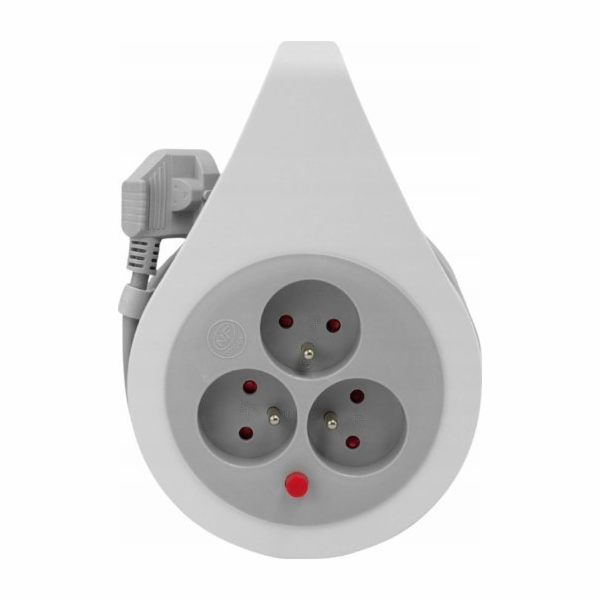 Plastrol Prodlužovací kabel 10m 3x1mm2 16A s tepelnou poj...