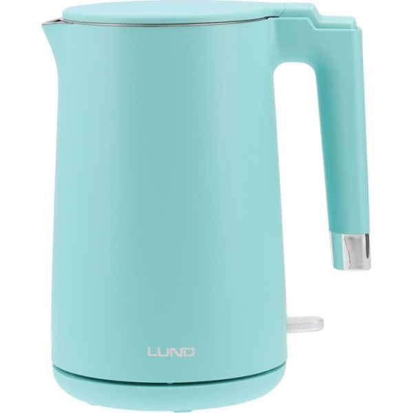 Toya Elektrická konvice LUND 1,5 l tyrkysová Cool Touch