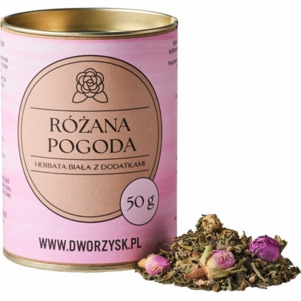 Dworzysk Bílý sypaný čaj Růžové počasí 50g