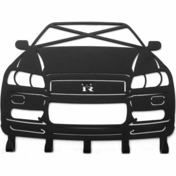 SWAGIER Dárkový věšák na klíče Skyline R34 Nissan drift