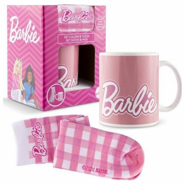 Coriex Dárková sada Coriex Barbie - Hrnek s ponožkami 1 1...