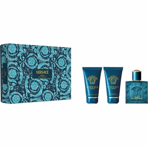 Versace Versace Eros EDT 50ml + sprchový gel 50ml + balzá...