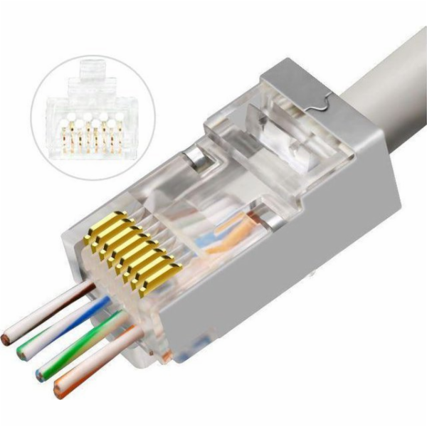 MicroConnect Modulární konektor EZ RJ45 CAT6a