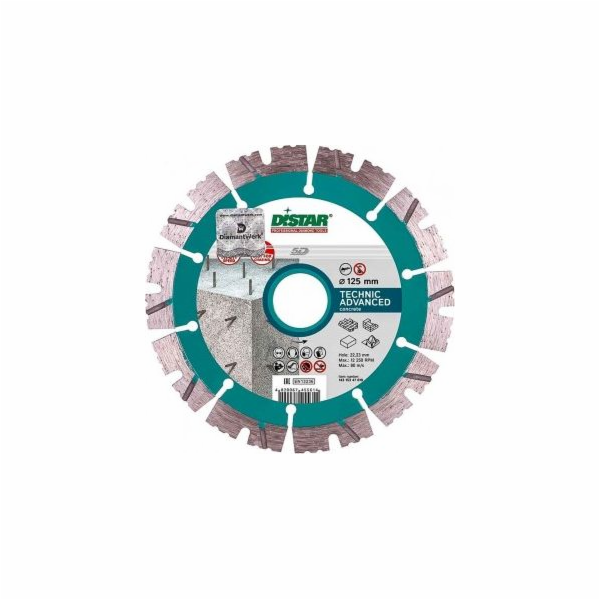 Di-Star Diamantový kotouč Technic Advanced 1A1RSS/C3-H 12...
