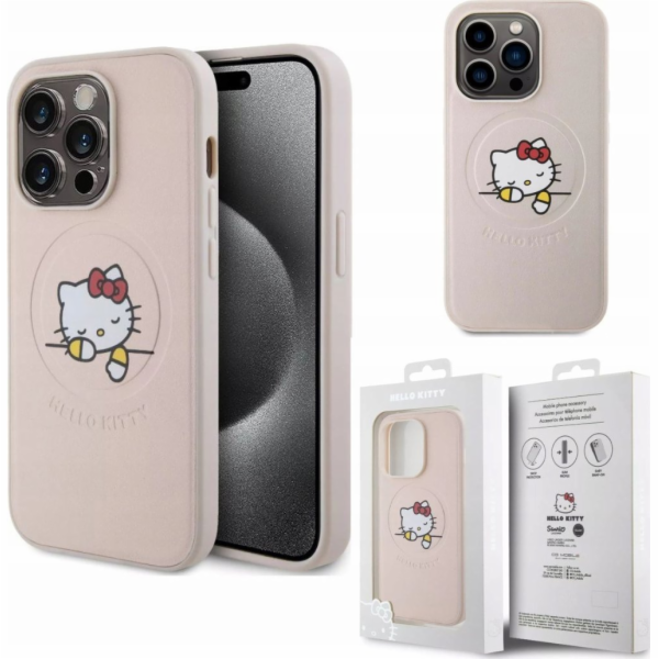 Vega Pouzdro Hello Kitty Pu Kitty Asleep Logo MagSafe pro...